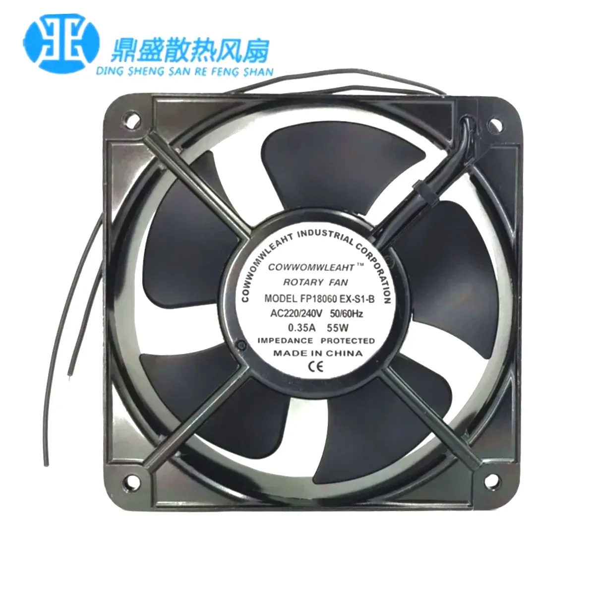 F18060 EX-S1-B   0.35A 180x180x60mm 2-Wire Server Cooling Fan