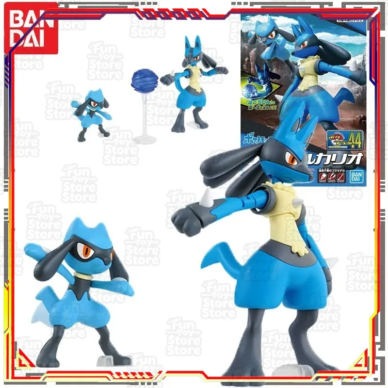バンダイ-ポケモン-リオル-ルカリオ-アクションフィギュア-44cm-アニメモデルキット-コレクタブルおもちゃ-男の子-女の子-子供用ギフト-公式ライセンス品