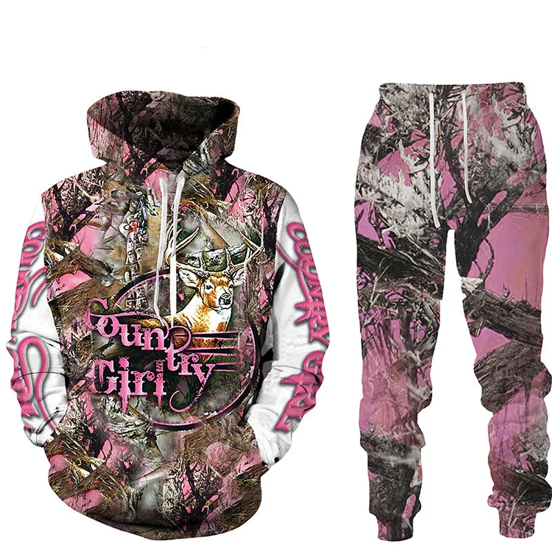 

Повседневный комплект свитшотов с 3D принтом для мужчин, удобная свободная футболка и брюки с принтом Spor Long Sve Crew Ne