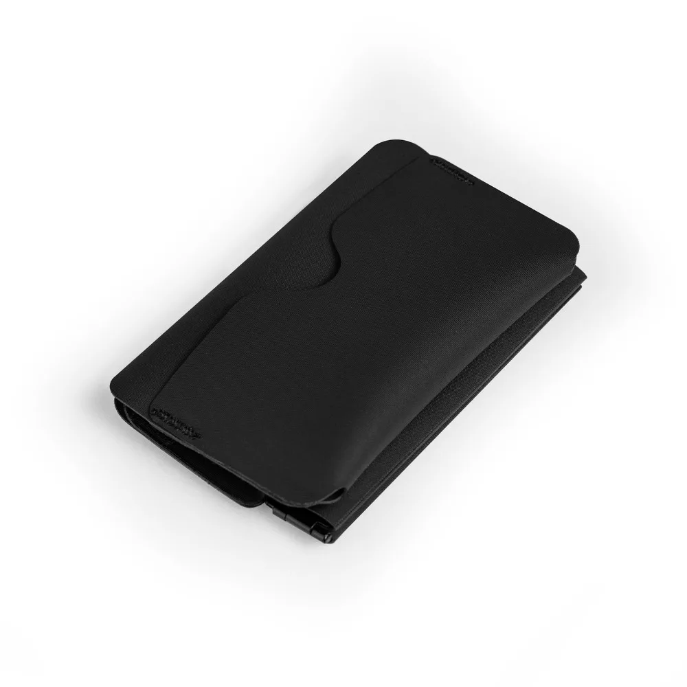 Ultra-Light Mini Folding Wallet Magnetic Buckle Portable ID Business Card Holder Multi Slot Compact Design EDC Pouch Commuting