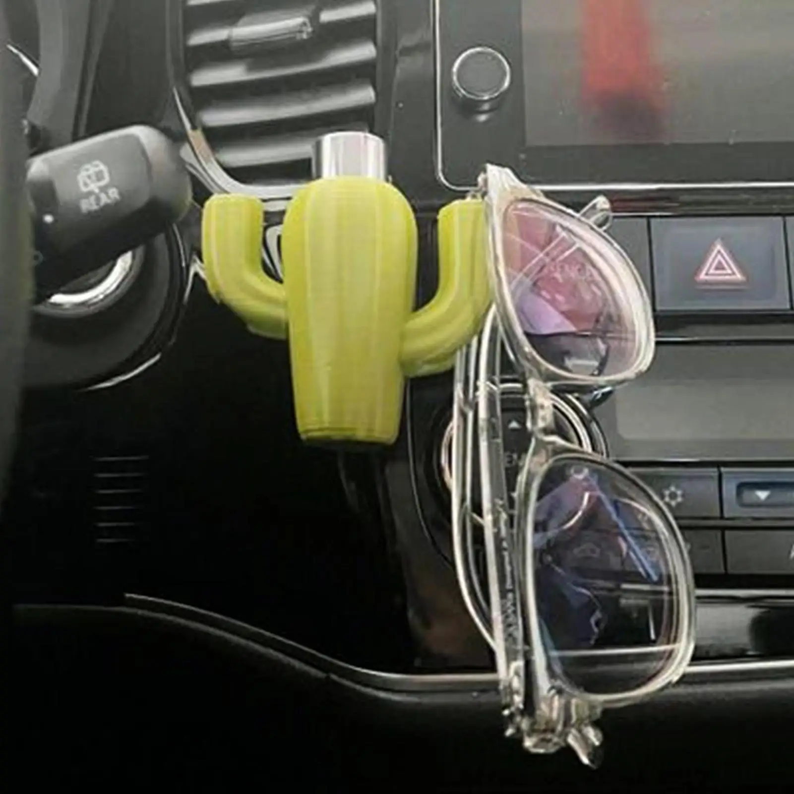 

Car Lip Balm Holder Vehicle Lip Balm Mount Automotive Interior Accessories Cactus Design Upright Organizer For Women Girls Side