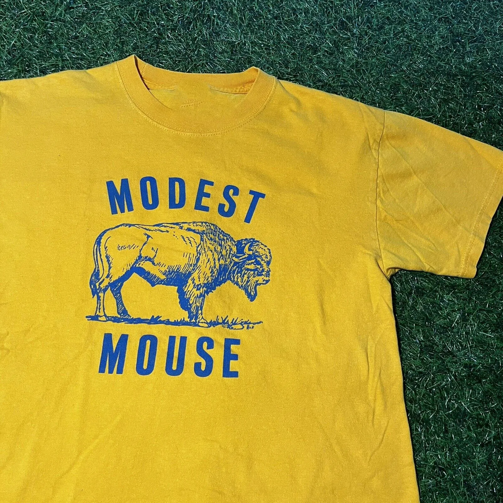 Modest Mouse Band VTG Buffalo Yellow S-2345XL Unisex T-Shirt GC1331