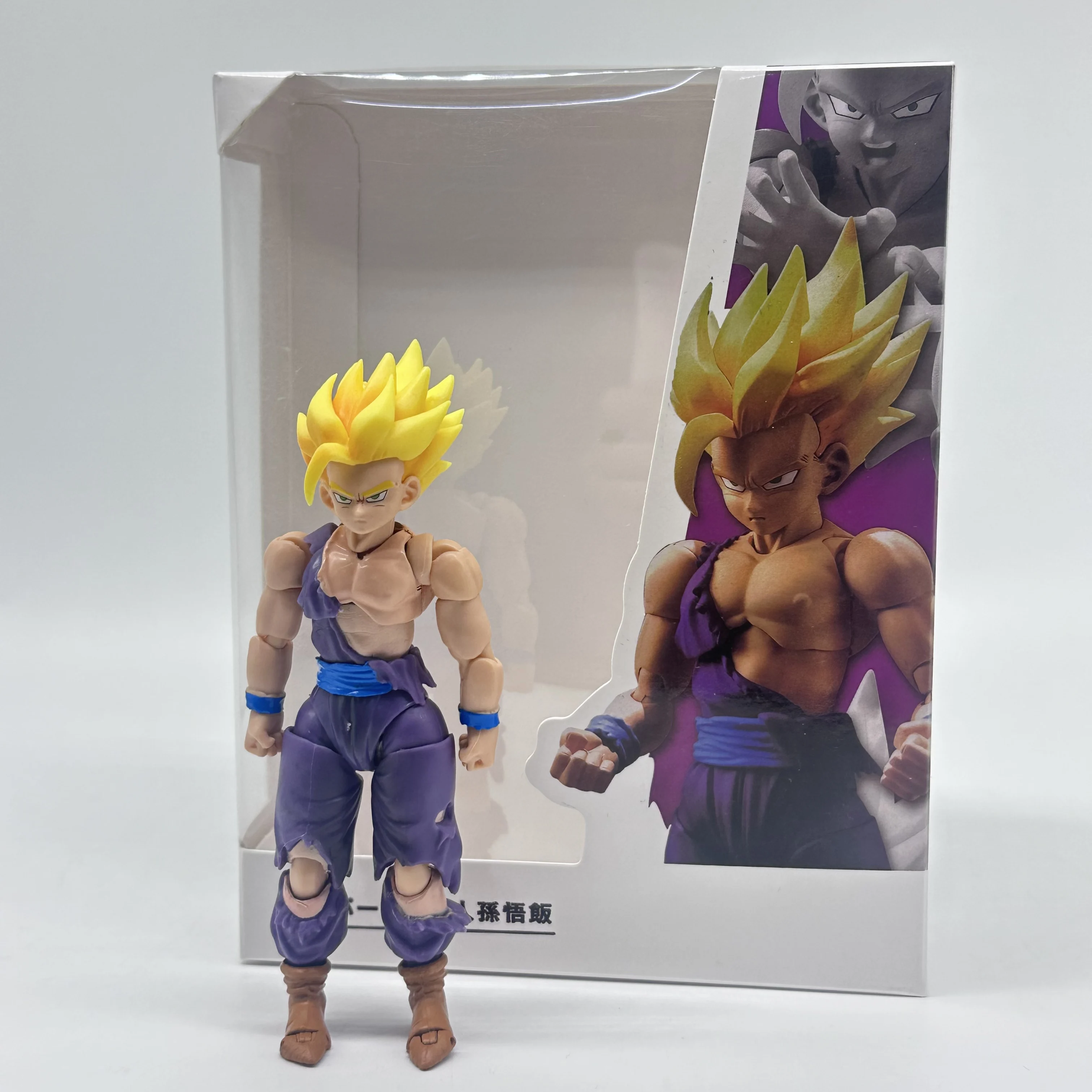 

Фигурка Сон Гохана из Dragon Ball: Супер Сайян, сборная модель, аниме-украшение, коллекционный подарок