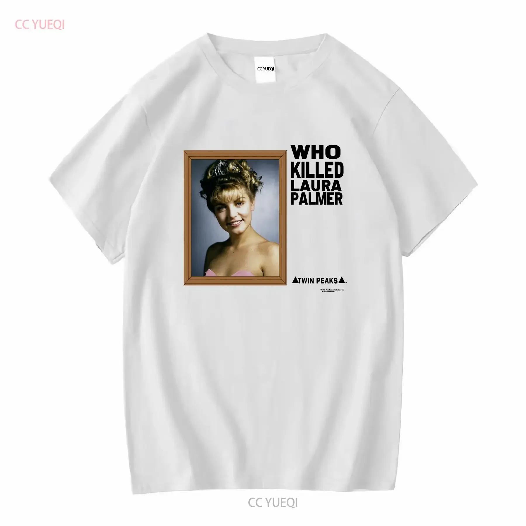 Vintage 90s Twin Peaks Who Killed Laura Palmer T Shirt Small vintage Washed Top For Everyday Wear Casual Soft homme graphic