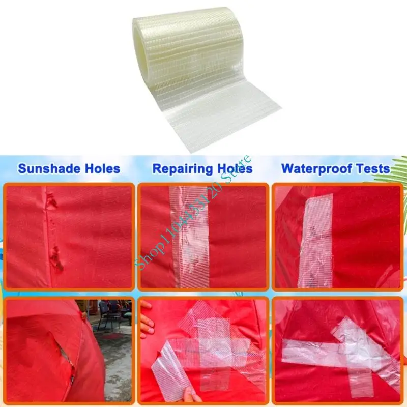 Vehicle Cover Patch Tape Roll, PVC Repair Material for Localized Boat Cover and Awning Maintenance, Trimmed for Worn Areas