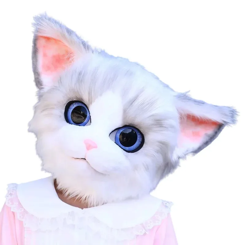 

Fursuit Cosplay Headset Furry Head Base Comiket Furry Kig Kigurumi Animal Cat Rabbit Beast Mask Cosplay