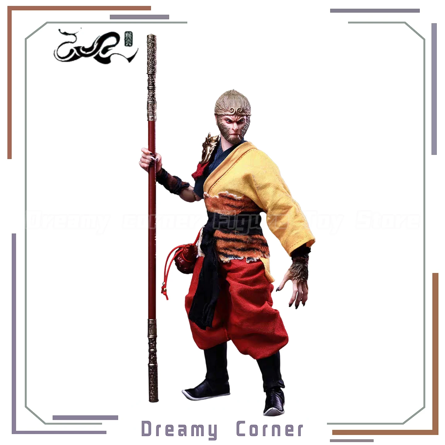 

【In Stock】Original LONGTIAN N0.GH004 Guhua Series The Monkey King 1/12 Action Figure Toy Model Collection Gifts