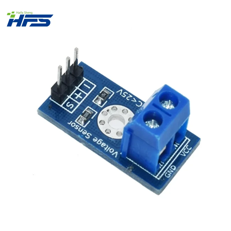 Módulo de detección de voltaje, Sensor de voltaje para Arduino, bloques de construcción electrónicos