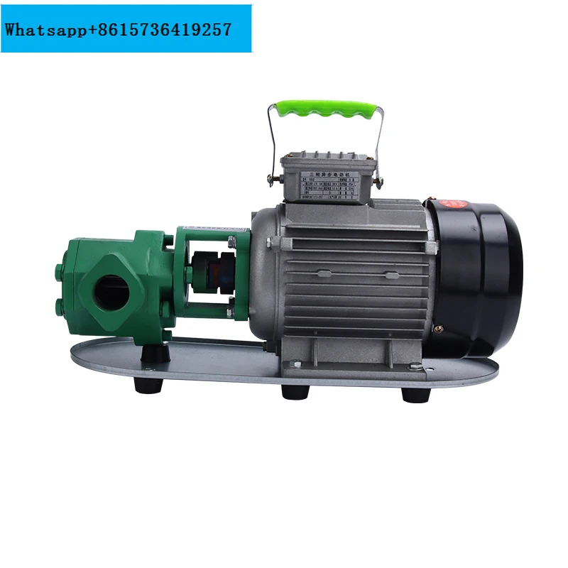 

Hydraulic gear 220V pump, oil pump with large flow rate, 12 self suction, high viscosity 380V