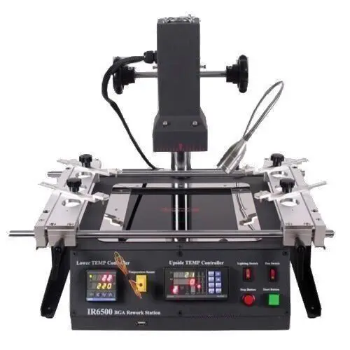 IR6500 BGA Rework Station, IR Welding Workstation Upper & Bottom Heating with USB Connect,for PCB Motherboard Repair