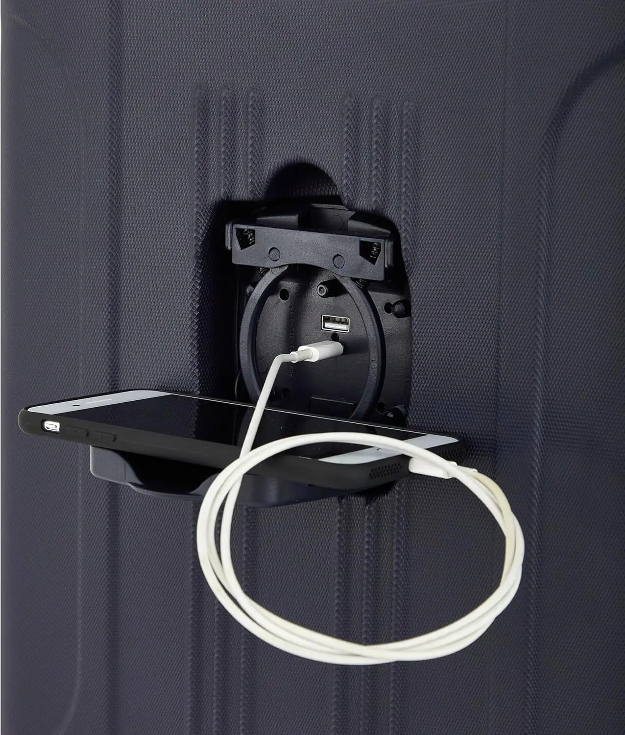 Chicago Plus koper Hardside, Navy, Set 3 potong