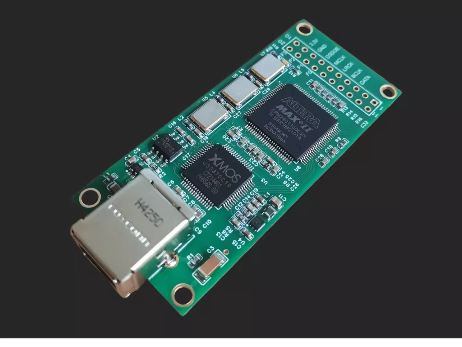 XMOS XU208 USB cyfrowy moduł interfejsu USB do I2S/IIS Stepper karta DSD256/PCM384