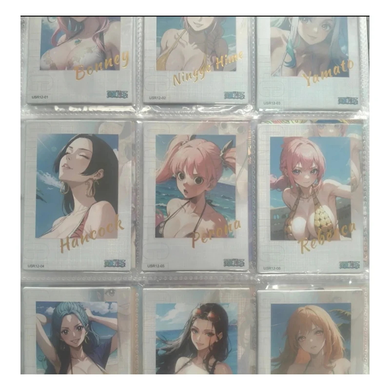 Japanse Anime Een Stuk Perona Nojiko Nefertari D. Vivi Nico Robin Collectible Kaarten Kerst Verjaardagscadeautjes Kinderspeelgoed