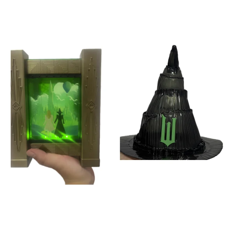 สินค้าในสต็อก ของสะสมจากภาพยนตร์ The Wicked ตุ๊กตา Glinda The Wicked Witch ของเล่นตกแต่ง โมเดลน่ารัก ของขวัญเทศกาล
