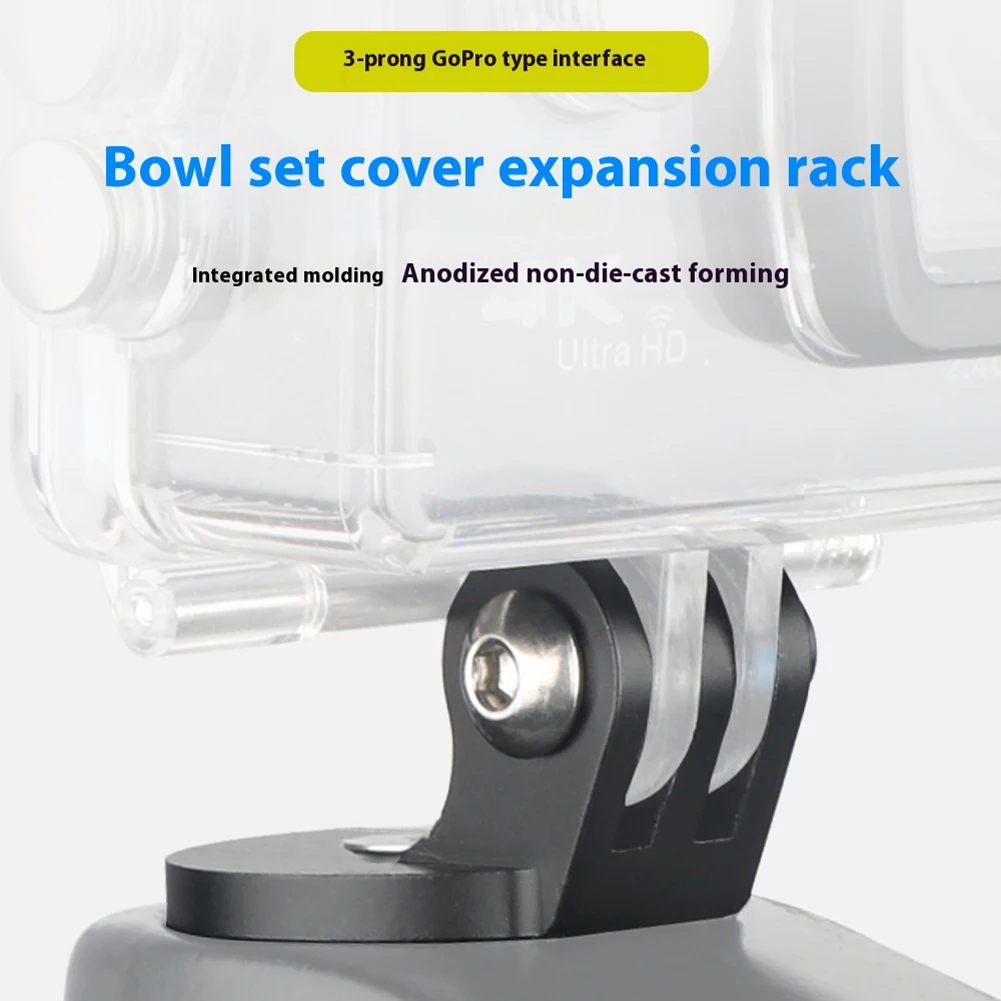 تمديد محول تركيب سبائك الألومنيوم الدراجة منصب الكاميرا حامل قوس محول الجبهة دعامة إضاءة حامل محول ل Insta360