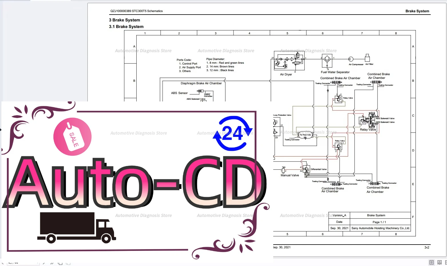  SANY Machinery Full 10.3 GB PDF Error Codes, Part Book, Schematics, Shop Manual