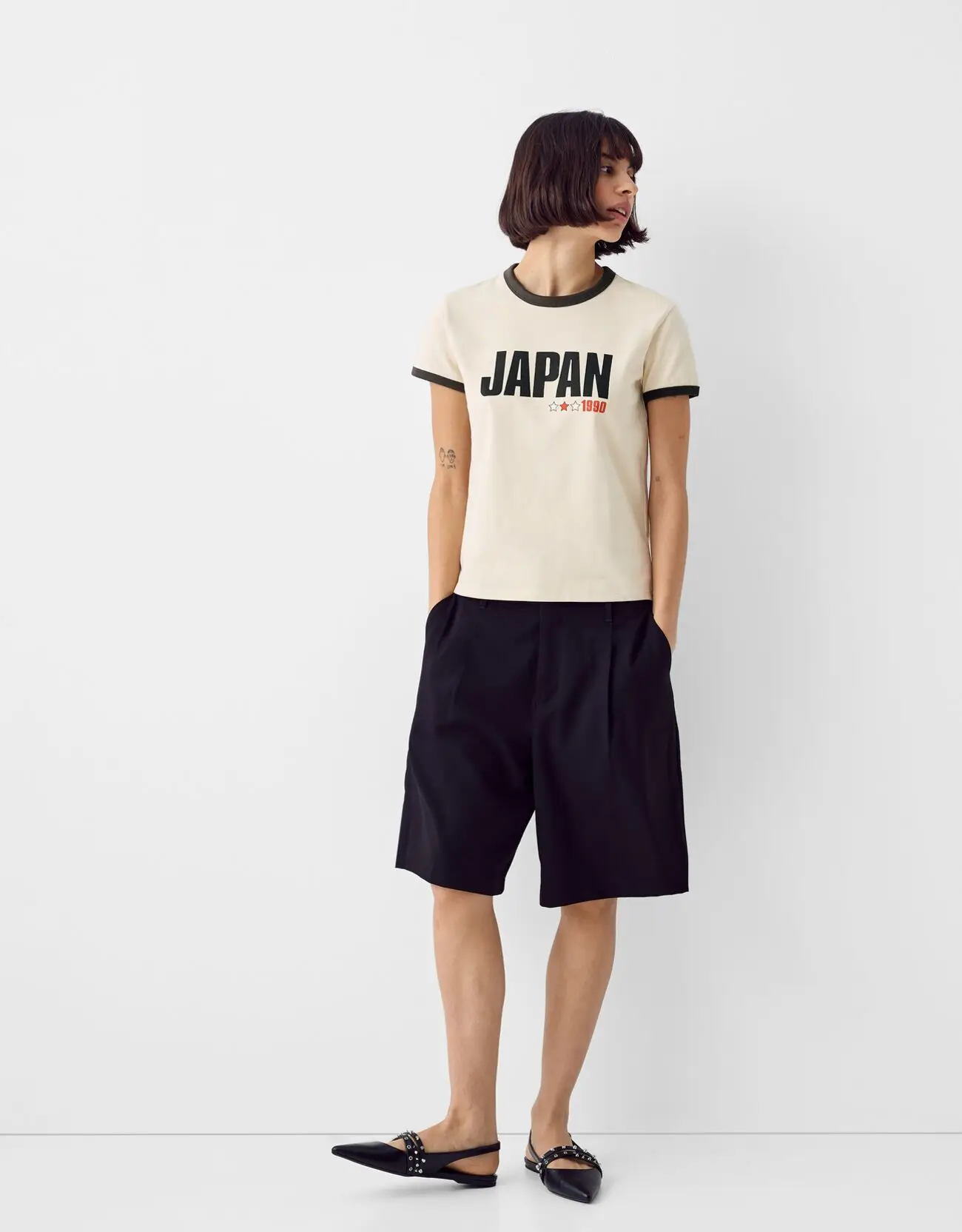 

Y2K Women's Short sleeved T-shirt Cutting Top 2023 Summer Letter Printing Fashion Women's Personalized Sexy Sports Style