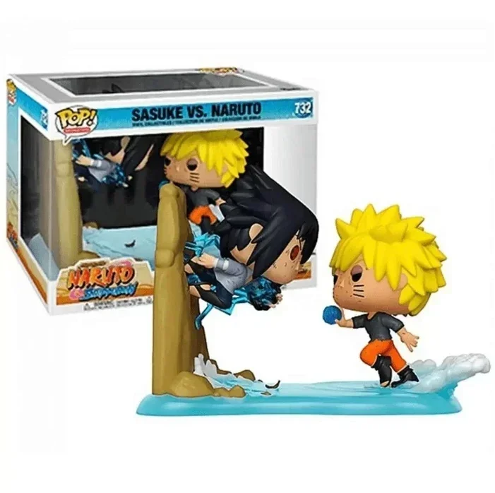 NEW Funko POP  Animation NARUTO Shippuden Hashirama&tobirama 2 Pack Sasuke Vs. Naruto 732# Vinyl Figures Collection Model Toys