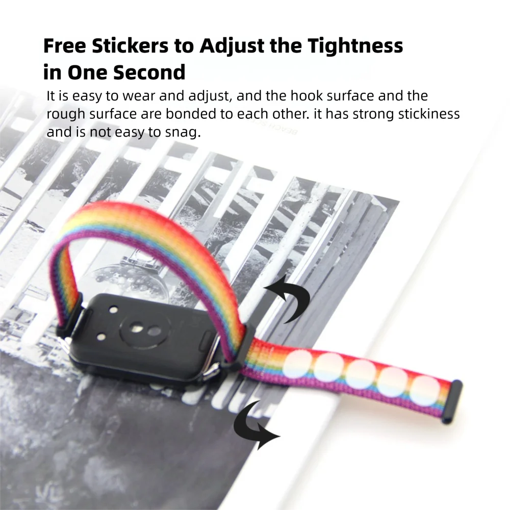 For Honor Band 9/10 Breathable Replacement Nylon Strap Quick Release Washable Lightweight Sport Smart Watch Wristband Men Women