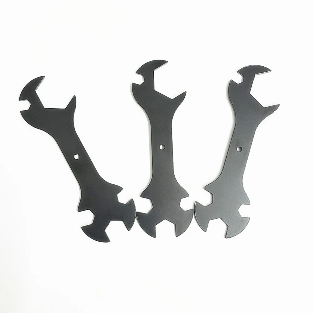 Nozzle Wrench Heating Block Spanner Black Iron Multi-Function 5 IN 1 For 3D Printer Parts E3D MK8 V6 Nozzle Volcano Block Wrench