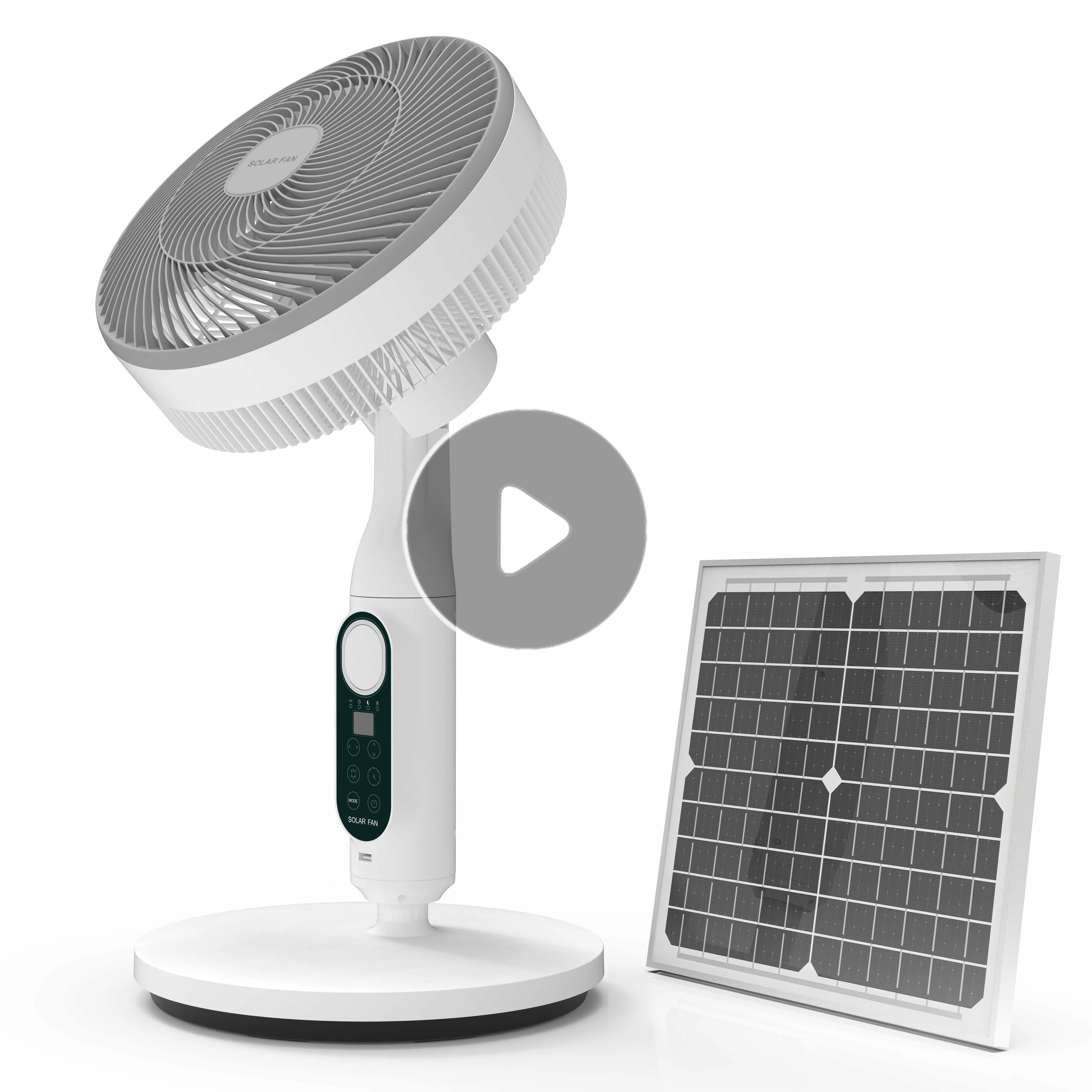Solar Fan With Sola…
