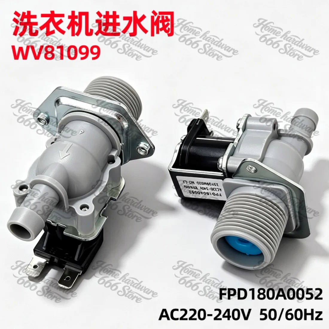 Suitable for Haier Samsung Meiling Duckling Little Swan Washing Machine Inlet Valve, Solenoid Valve, Universal