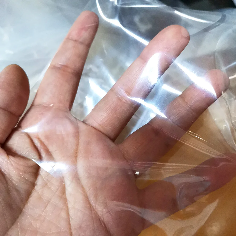 Kunststoff wurst hüllen Breite 130mm 5/10/30/50/80/m Fleisch aufbewahrung Verpackungs werkzeuge Gehäuse für Wurst hersteller Maschinen zubehör