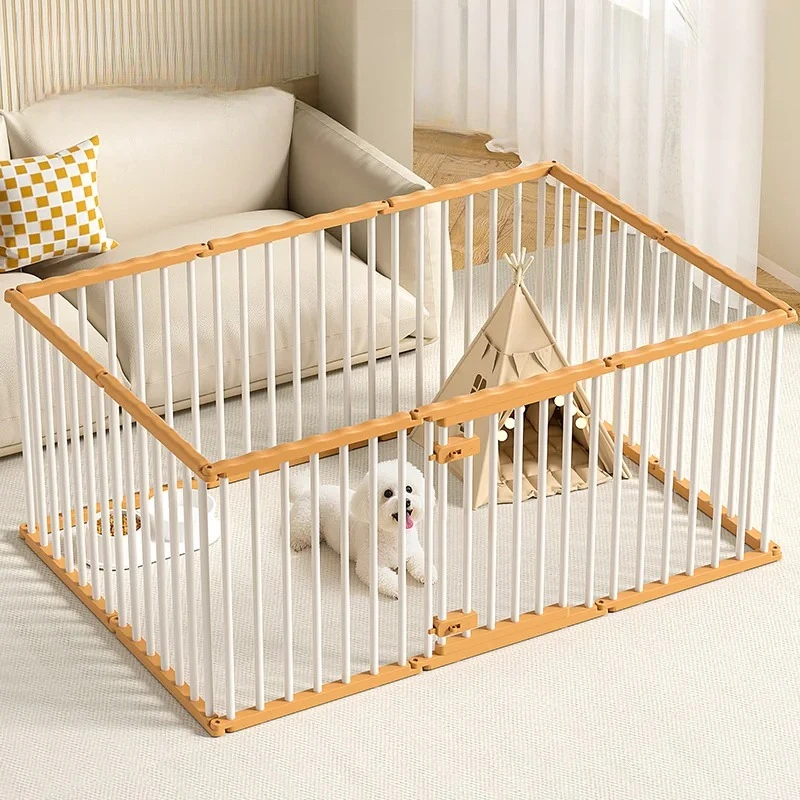 Kennel Modular Outdoor Dog Fence Circle Large Indoor Folding Nordic Equipment Dog Fence Supplies Luxury Kojec Dla Psa Home Decor