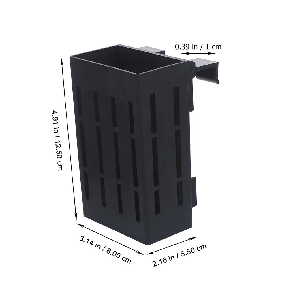 6Pcs Plastic Aquarium Plant Holder Aquatic Plant Planter with Ventilated Base for Strong Root Growth Hanging Fish Tank Decor