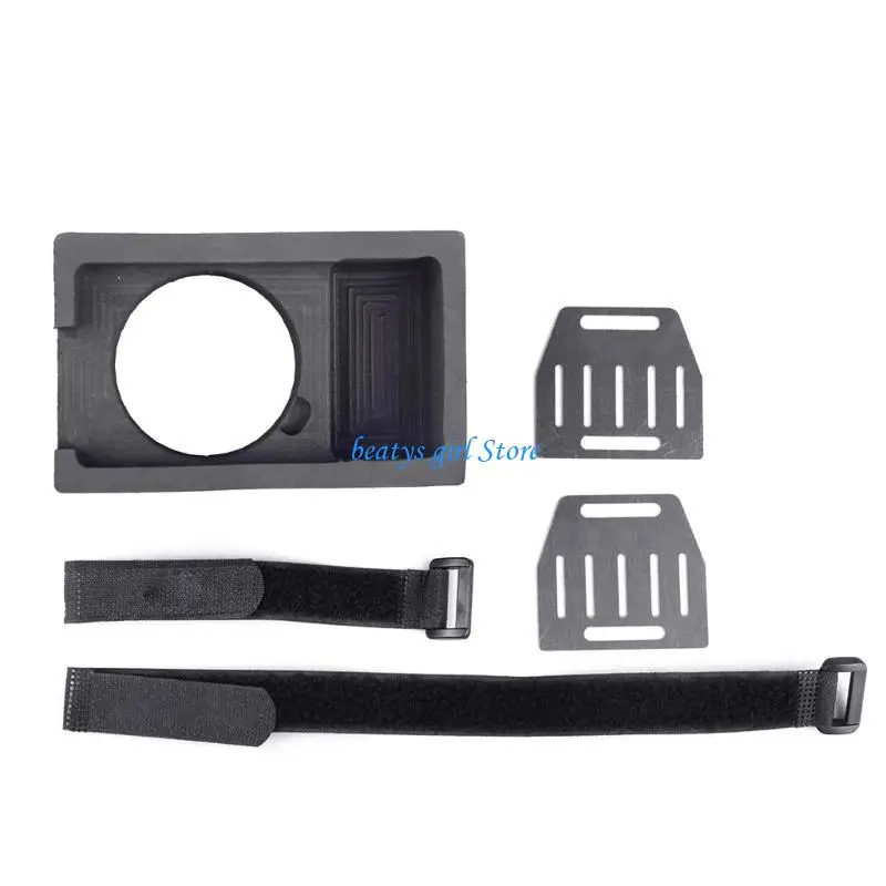 C7AB قبضة يد عمودية معدنية مطورة قبضة يد آمنة ومريحة قبضة كاميرا مريحة تثبيت بسيط لكاميرا RX1R #2