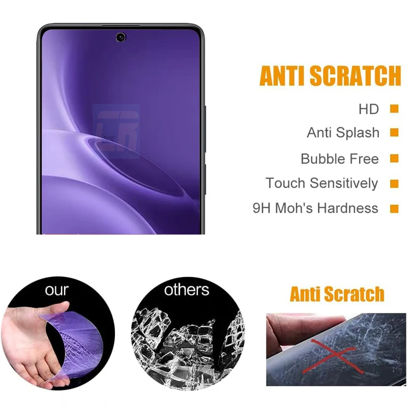 2-4 قطعة زجاج مقسى ممتاز مضاد للأشعة الزرقاء لهاتف Vivo X300 X200 FE S30 Pro mini X200S X100S X80 Lite S20 S19 واقيات الشاشة #3