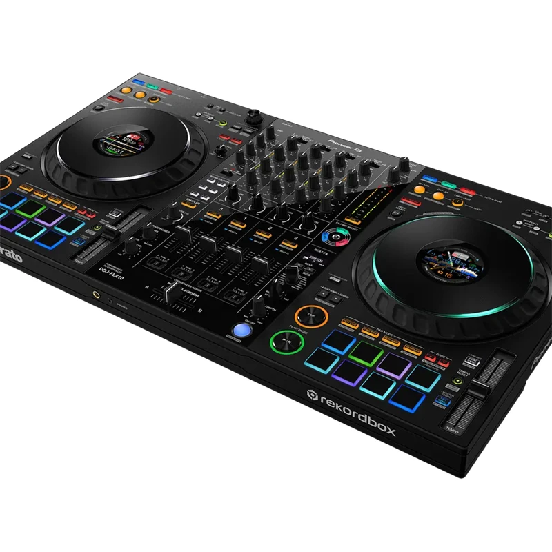 New DDJ-FLX10 DJ Controller 4-Channel ddjflx support dual software  Rekordbox & Serato digital DJ disc player