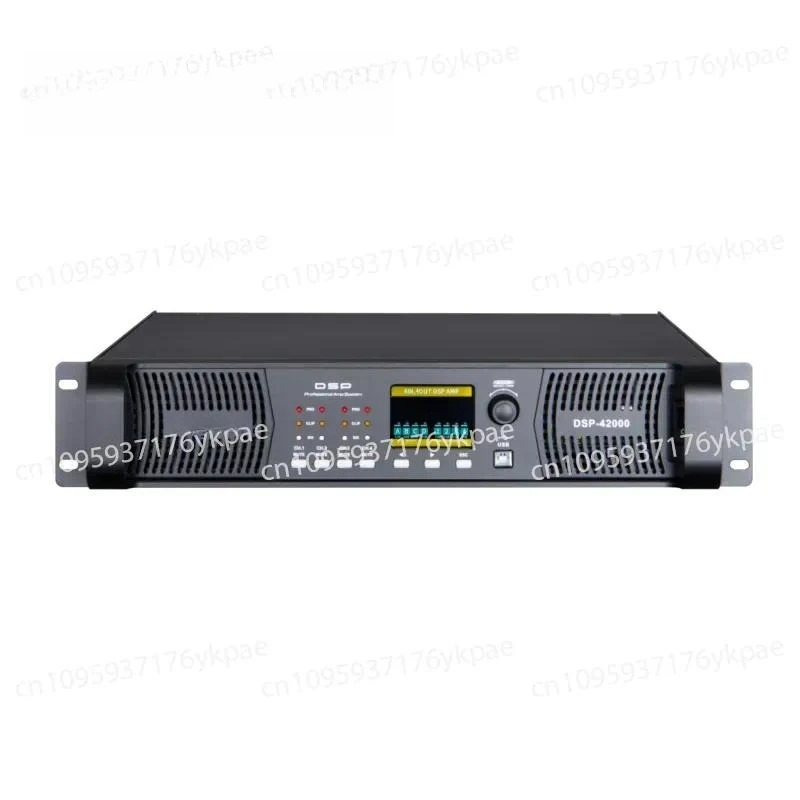 Power Amplifier/4-channel 2000W/Class D/RS485 Control Interface/KTV, Stage, Home Theater, Bar Club Power Amplifier
