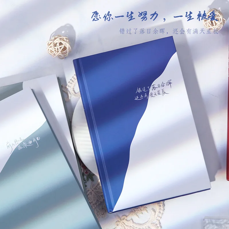 كتيب رسائل حب ثلاثي الخطوط، دفتر ملاحظات أدبي ورائع، مذكرات طالب بسيطة وفارغة، استثارة جميلة #2