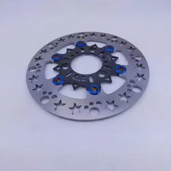 scooter disc Rotor 220mm Disc Rotor for Scooter Black Rotor star rotor