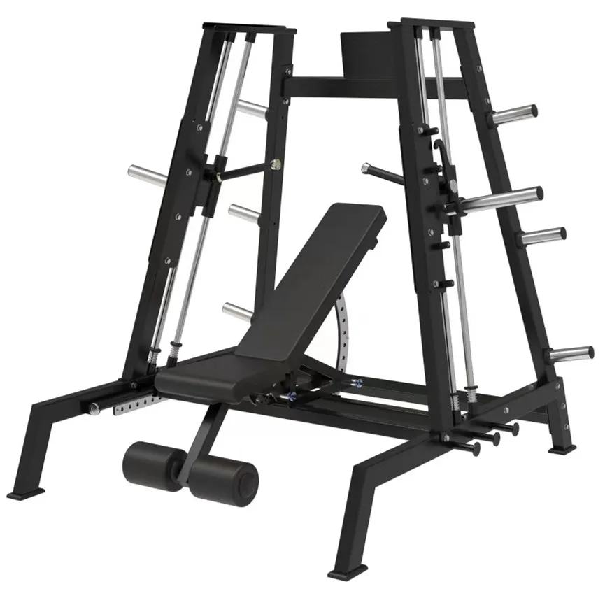 Longotech Gym Fitness Plate, Seased Loaded Chest souhaits, Incline Bench, Tower Trainer, Smith Machine