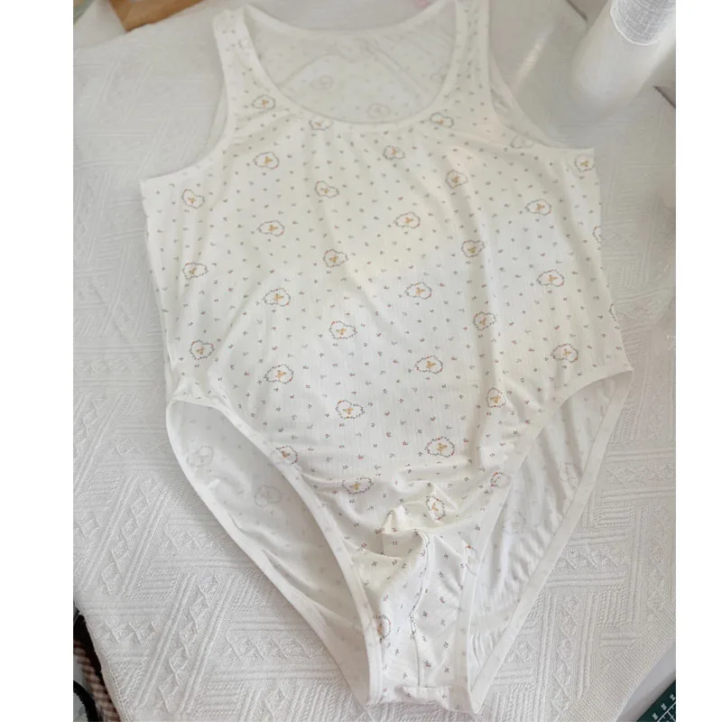 

Мужской комбинезон с милым принтом больших размеров для взрослых и детей, DDLG, выпуклая сумка, легкий дышащий комбинезон из модала, хлопка, ABDL, комбинезон для ролевых игр