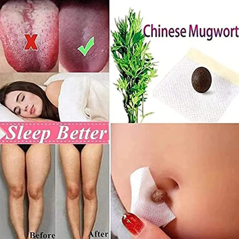 Natural Wormwood Essence Pills And Belly Sticker For Detoxification And Body Shaping To Improve The Quality Of Sleep