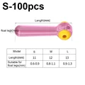 Pink 100pcs S