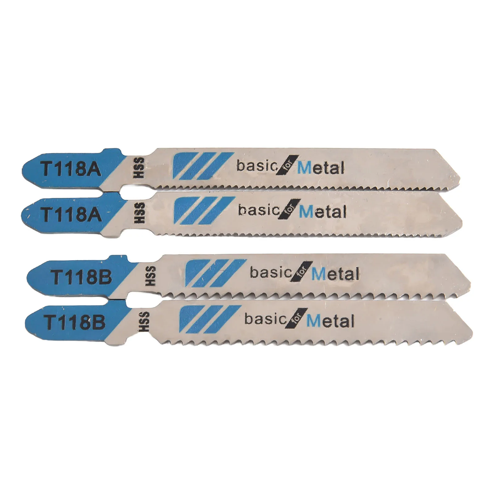 20Pcs Jigsaw Blades Set T-Shaft HCS/HSS Assorted For Metal Wood Plastic Cutting Power Tool Woodworking Saw Blade Jig Saw Blade