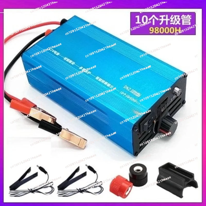 Suitable for 98000H multi-function thumb head high power saving 12v boost power converter intelligent inverter 10 tube