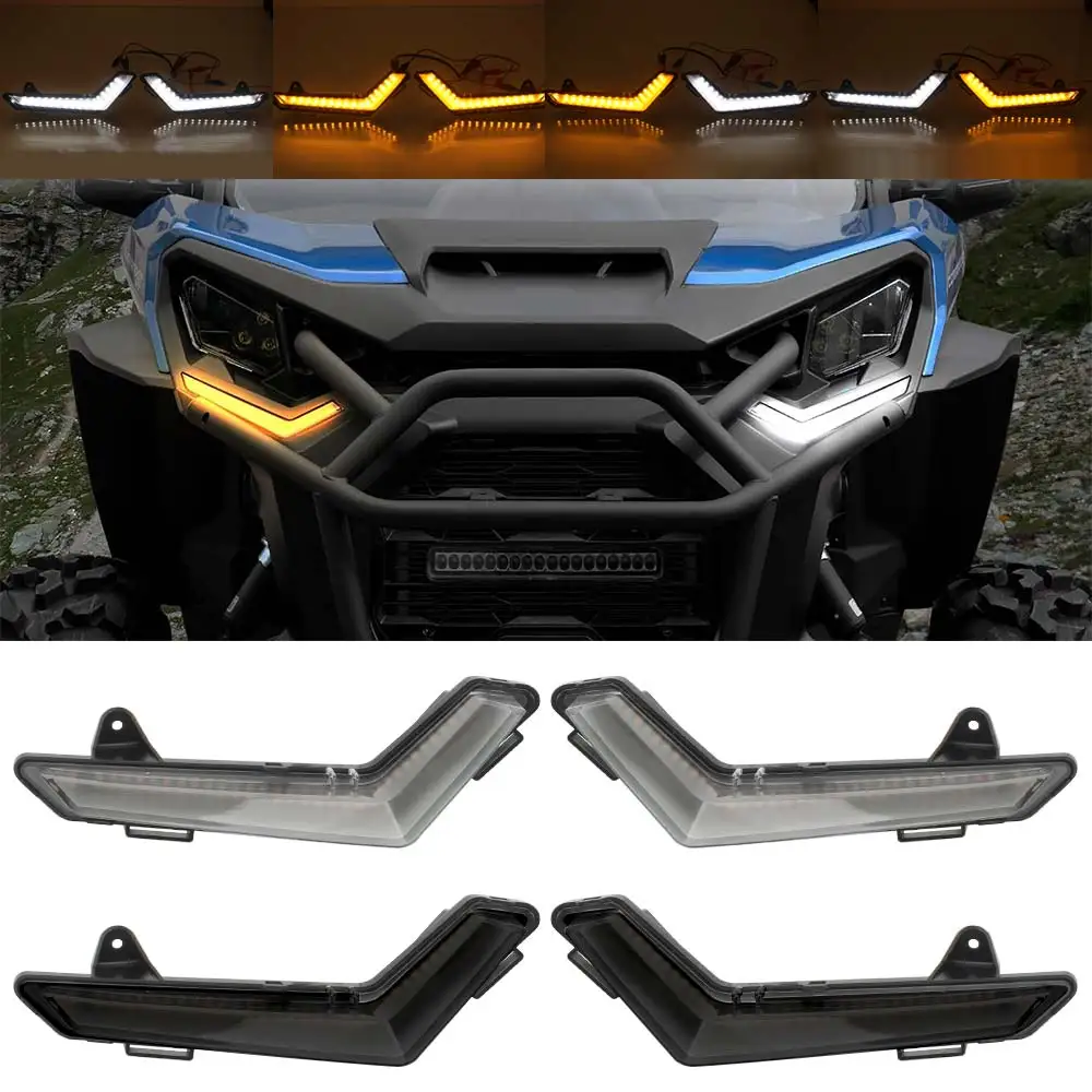 

Motorcycle ATV LED Front Accent Light Turn Signal Lamps For Can-Am Defender 2020-2025/Can-Am Defender Max 2020-2025