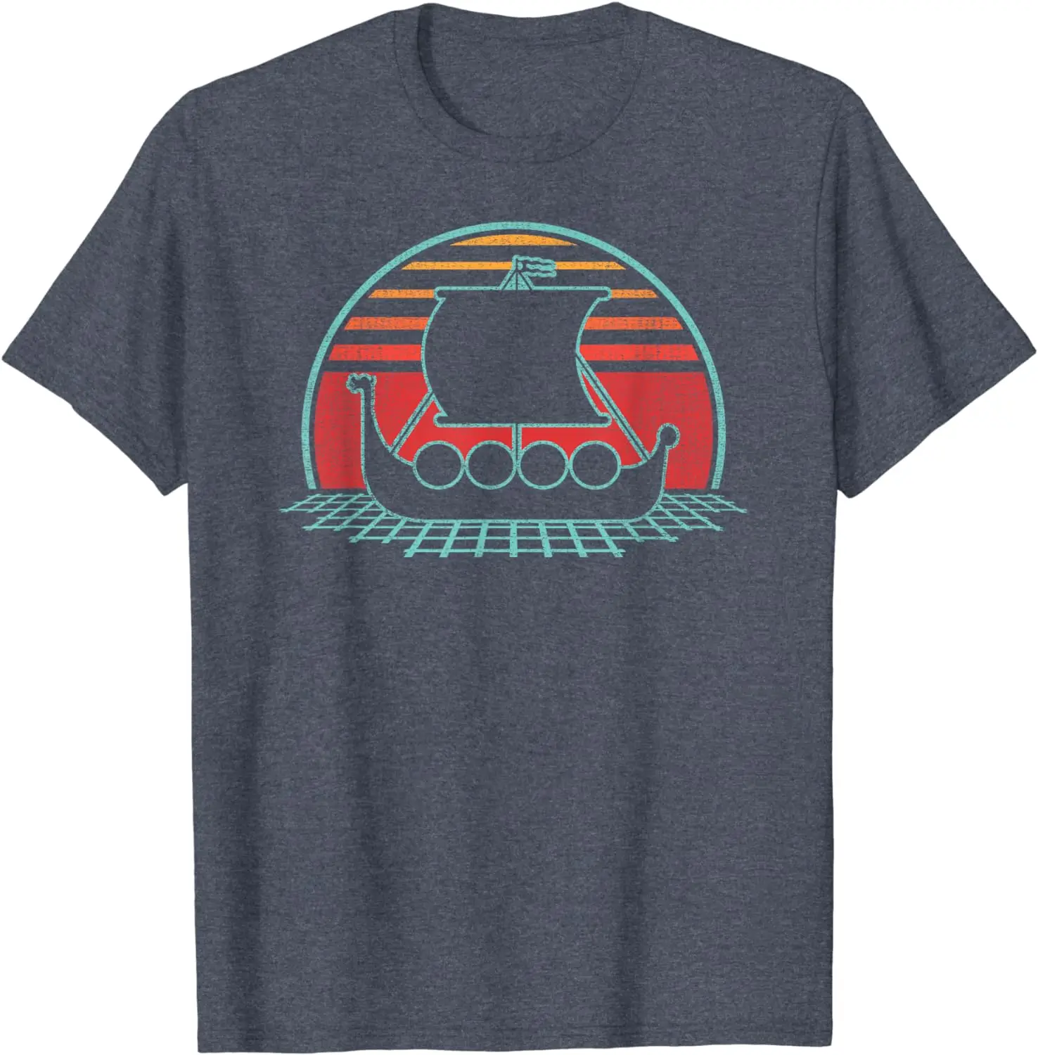 Ship Retro Vintage 80s Style Gift T-Shirt