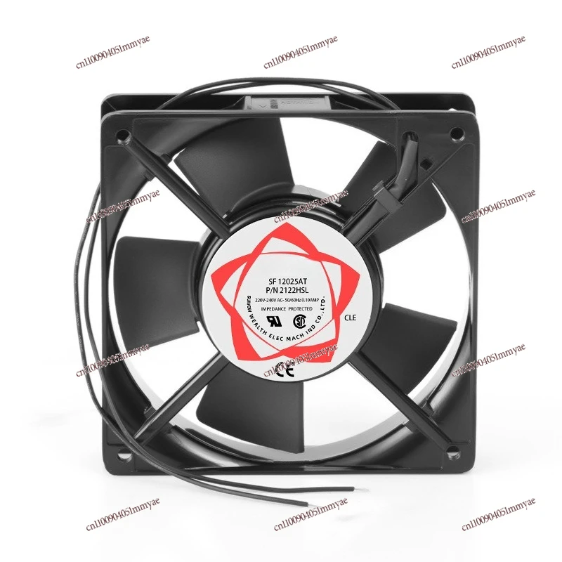 

SUIVOIV SF12025 12CM Oil Solder Fan 220V Chassis Cabinet Cooling Fan 2122HSL