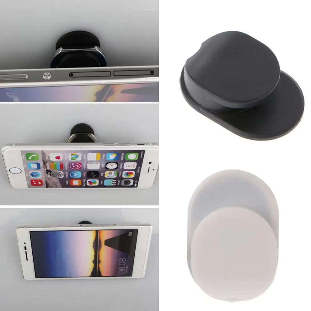 Car Mount Holder Self Adhesive Hook for Rotation Finger Ring Mobile Phone Stand - Image 3