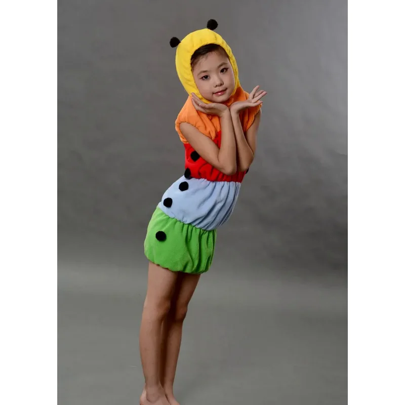 The caterpillar clothing Halloween costume Adult Children cosplay for carnival party top quality