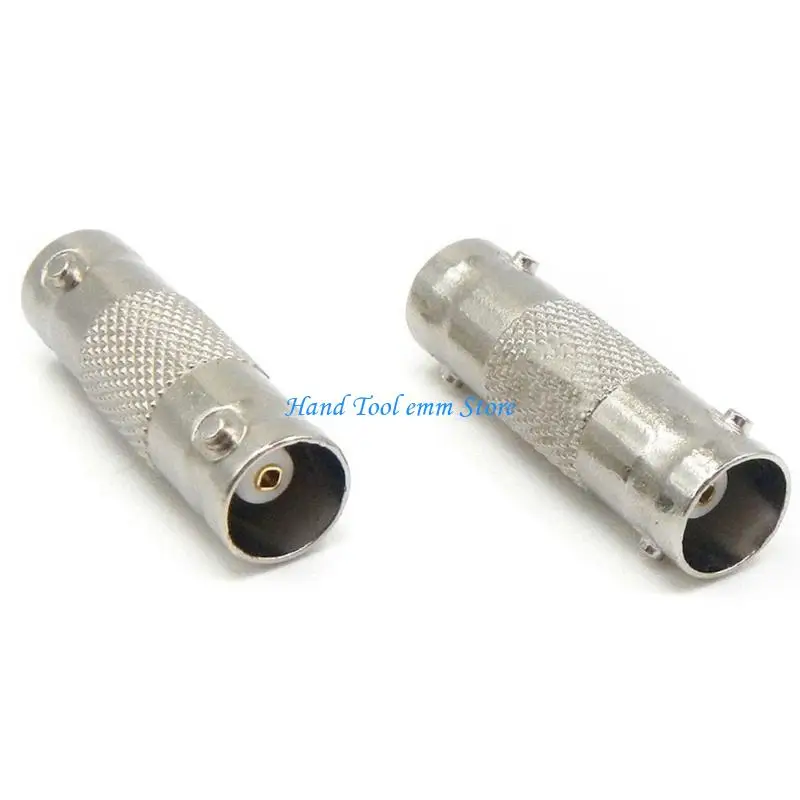 H37F 10Pcs BNC Female Straight RF Coaxial Connector for CCTV DVR System