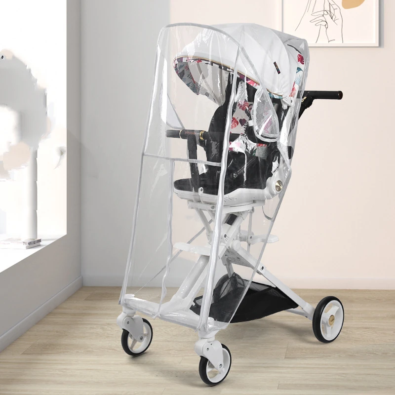 

Stroller Canopy, Stroller, Windproof, Baby Umbrella Car, Warm Children, Rain and Droplets, Baby Artifact, Universal Rain Cover