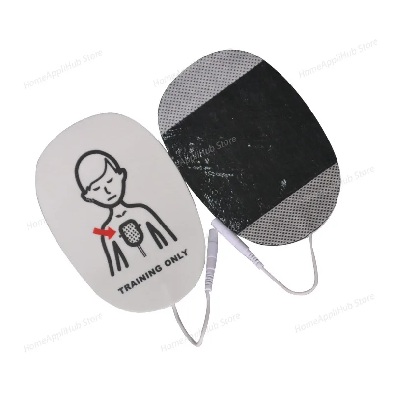 High Quality 1Pair External Defibrillation AED Training Machine for Adults and Children, Electrode Patch Training Pads