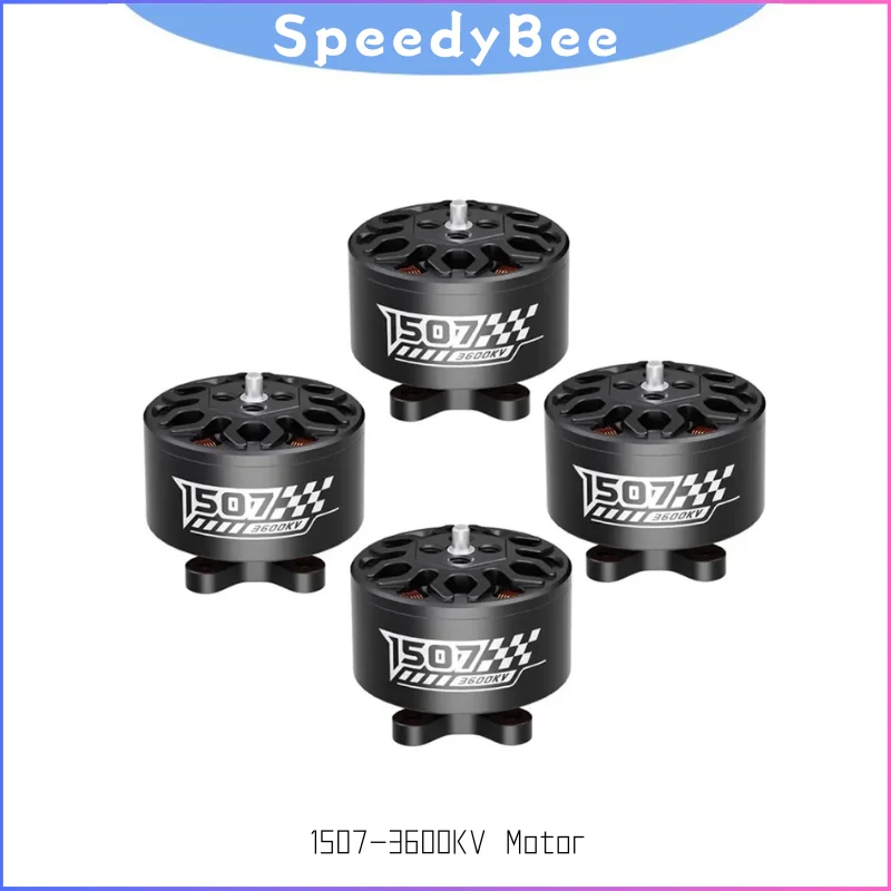 SpeedyBee 1507 3600KV Motor sin escobillas para Master3X 3 a 3,6 pulgadas FPV Racing Freestyle Drone Quadcopter